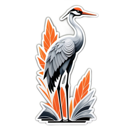 bird stylized SVG PNG design with clean design elements