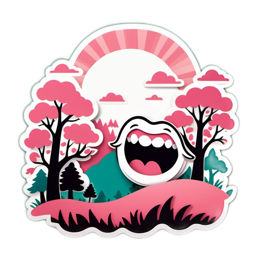 funny nature SVG PNG design