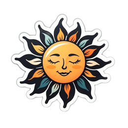 sun flower SVG PNG design with clean design elements, black and orange floral elements