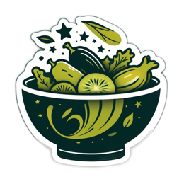 veggies bowl SVG PNG design with clean design elements