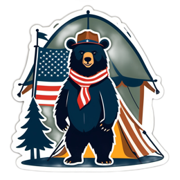illustration bear SVG PNG design