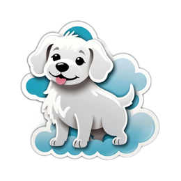cute dog SVG PNG design