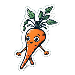 farm carrot SVG PNG design with clean design elements