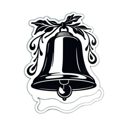 bell holly SVG PNG design with clean design elements