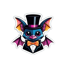 fantasy bat bowtie SVG PNG design