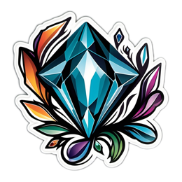 layout stickers SVG PNG design with clean design elements, orange and blue floral elements