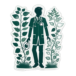 healthcare plants SVG PNG design