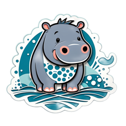 hypo sticker SVG PNG design with clean design elements