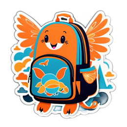 fantasy backpack SVG PNG design