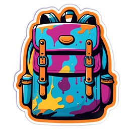 youthful backpack SVG PNG design with clean design elements