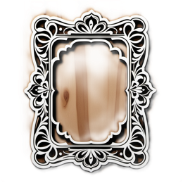 frame SVG PNG design with clean design elements