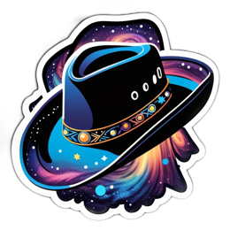hat cosmos SVG PNG design with clean design elements