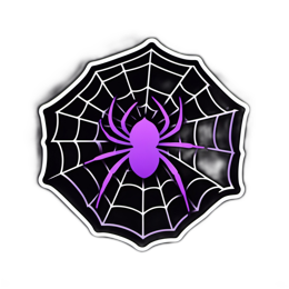 spider web SVG PNG design with clean design elements