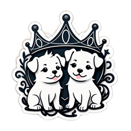quotes cute puppies SVG PNG design with clean design elements