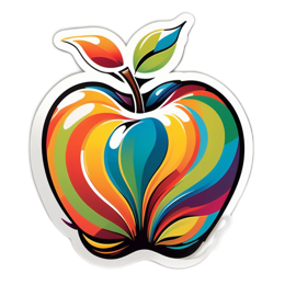 colorfulapple SVG PNG design