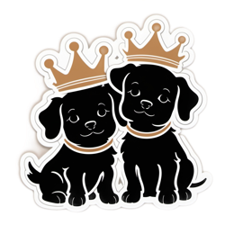 cute illustration crown SVG PNG design with clean design elements