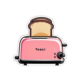 toaster bread SVG PNG design