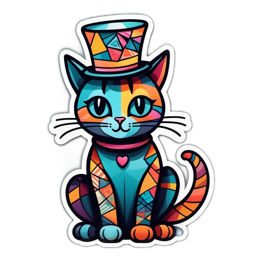 illustration cat SVG PNG design