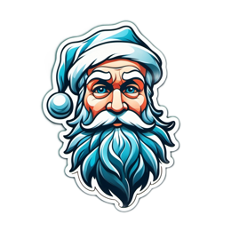 fashion santa SVG PNG design