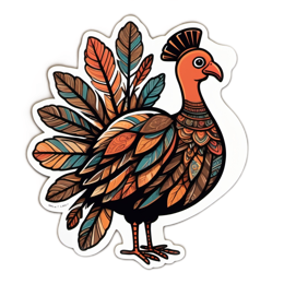 turkey feather SVG PNG design
