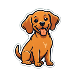 dog smile SVG PNG design with clean design elements