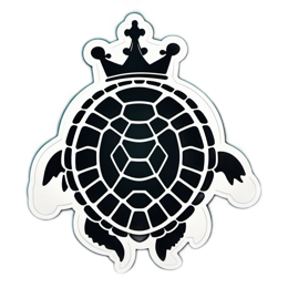 turtle fantasy SVG PNG design with clean design elements