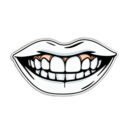stickers smile SVG PNG design with clean design elements