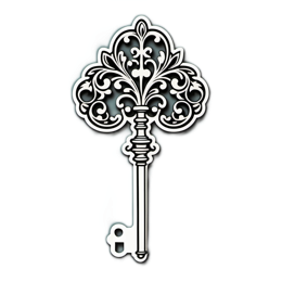 key classic SVG PNG design