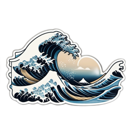 wave ocean SVG PNG design