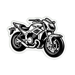 motorsports motorcycle SVG PNG design with clean design elements