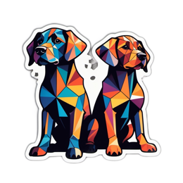 pets artistic dogs SVG PNG design with clean design elements