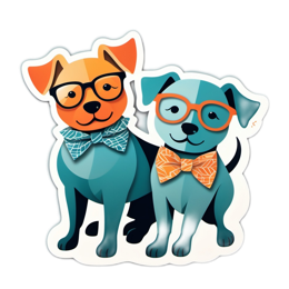 quotes dogs bowties SVG PNG design