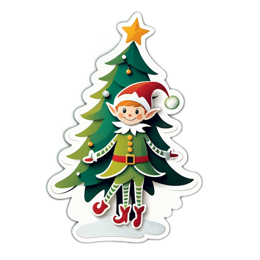 fantasy elf SVG PNG design with clean design elements