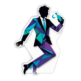 stylized silhouette drink SVG PNG design with clean design elements
