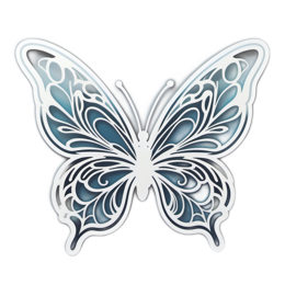 butterfly intricate SVG PNG design