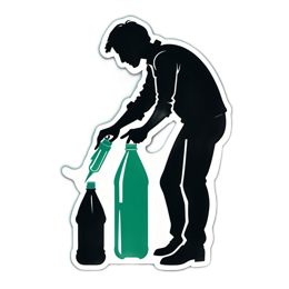 recycling sustainability SVG PNG design with clean design elements