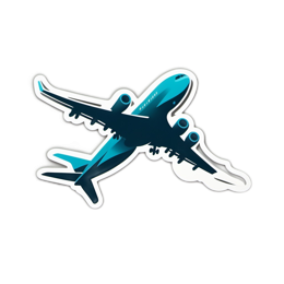 travel airplane SVG PNG design with clean design elements