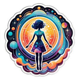 colorful galaxy SVG PNG design with clean design elements