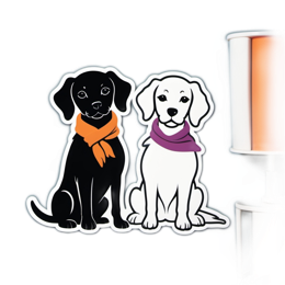 dogs SVG PNG design