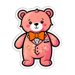 bear suit SVG PNG design