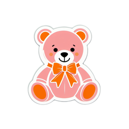 cute teddy bear SVG PNG design