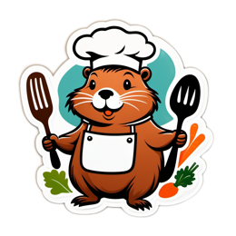 cooking animal SVG PNG design