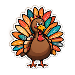 turkey colors leaves SVG PNG design