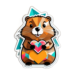artsy sticker SVG PNG design with clean design elements