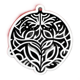 monochrome floral SVG PNG design with clean design elements, black and white floral elements