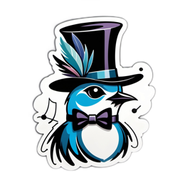 fashion hat bowtie SVG PNG design
