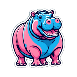 happy hyppo SVG PNG design