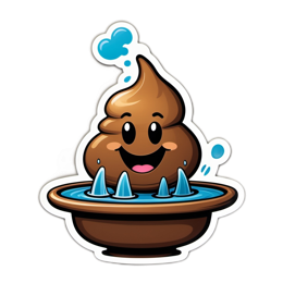 chocolate sticker SVG PNG design