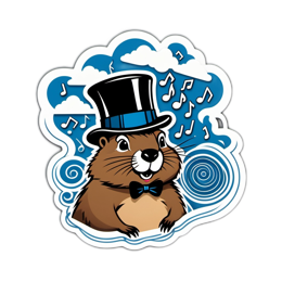 musical tophat SVG PNG design