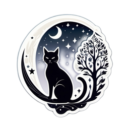 unicorn nightmoon SVG PNG design